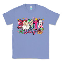 Colony Blue pink santa baby christmas Classic Tee - Zillion Design Studio