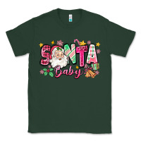 Sports Green pink santa baby christmas Classic Tee - Zillion Design Studio