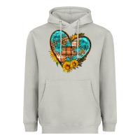 Moon Dust fall pattern heart with sunflower Heavyweight Hoodie - HRA Design Shop