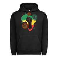 Pigment Black africa map Urban Hoodie - MaliasSmallBusiness