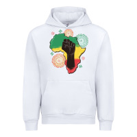White africa map Urban Hoodie - MaliasSmallBusiness