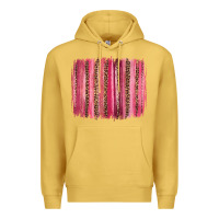 Antique Gold valentines day leopard glitter brushstroke Premium Hoodie - Jasminsmagicworld