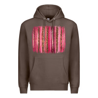 Coffee valentines day leopard glitter brushstroke Premium Hoodie - Jasminsmagicworld