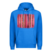True Royal valentines day leopard glitter brushstroke Premium Hoodie - Jasminsmagicworld