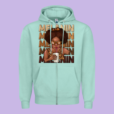 Zipper Hoodie melanin kid