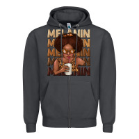 Smoke melanin kid Zipper Hoodie - texasbilliewilder