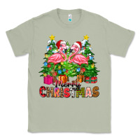 Matcha merry christmas flamingo Classic Tee - Zillion Design Studio