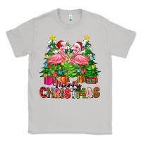 Moon Dust merry christmas flamingo Classic Tee - Zillion Design Studio