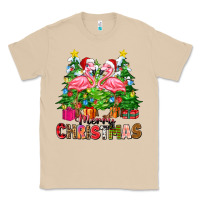 Mushroom merry christmas flamingo Classic Tee - Zillion Design Studio