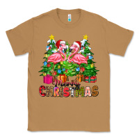 Toasted Coconut merry christmas flamingo Classic Tee - Zillion Design Studio