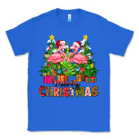 True Royal merry christmas flamingo Classic Tee - Zillion Design Studio