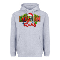 Heather Grey Cousin claus christmas Heavyweight Hoodie - FaDigitalArtStudio