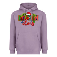 Lavender Cousin claus christmas Heavyweight Hoodie - FaDigitalArtStudio