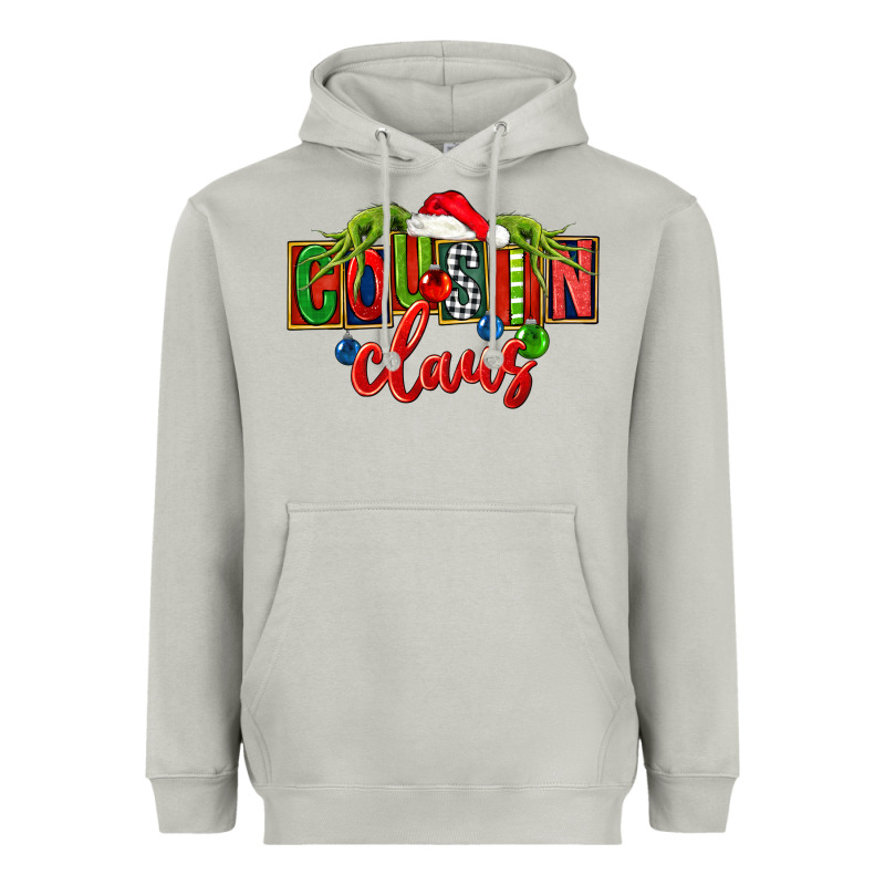 Cousin Claus Christmas Heavyweight Hoodie by FaDigitalArtStudio | Teevron