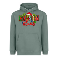 Sage Cousin claus christmas Heavyweight Hoodie - FaDigitalArtStudio