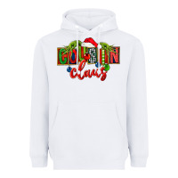 White Cousin claus christmas Heavyweight Hoodie - FaDigitalArtStudio