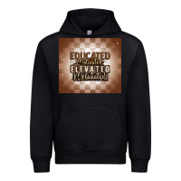 Black educated motivated elevated melanated Urban Hoodie - MaliasSmallBusiness