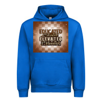 Cobalt educated motivated elevated melanated Urban Hoodie - MaliasSmallBusiness