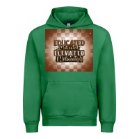 Emerald educated motivated elevated melanated Urban Hoodie - MaliasSmallBusiness