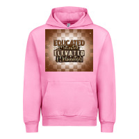 Fuchsia Pink educated motivated elevated melanated Urban Hoodie - MaliasSmallBusiness