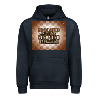 Navy educated motivated elevated melanated Urban Hoodie - MaliasSmallBusiness