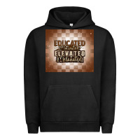 Pigment Black educated motivated elevated melanated Urban Hoodie - MaliasSmallBusiness