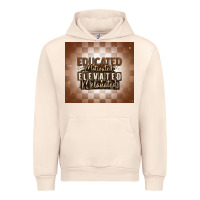 Sandshell educated motivated elevated melanated Urban Hoodie - MaliasSmallBusiness