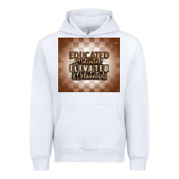 White educated motivated elevated melanated Urban Hoodie - MaliasSmallBusiness