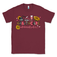 Burgundy healthcare administrator Classic Tee - texasbilliewilder