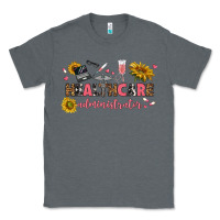 Charcoal Heather healthcare administrator Classic Tee - texasbilliewilder