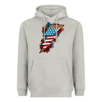 Moon Dust American lightning bolt Heavyweight Hoodie - Neo Western