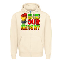 Sandshell one month cant hold our history juneteenth Zipper Hoodie - texasbilliewilder