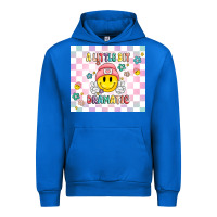 Cobalt a little bit dramatic retro Urban Hoodie - MaliasSmallBusiness