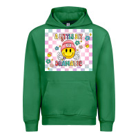 Emerald a little bit dramatic retro Urban Hoodie - MaliasSmallBusiness