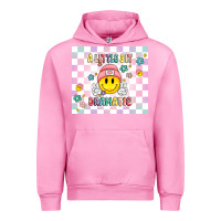Fuchsia Pink a little bit dramatic retro Urban Hoodie - MaliasSmallBusiness