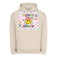 Pigment French Oak a little bit dramatic retro Urban Hoodie - MaliasSmallBusiness