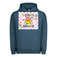 Pigment Midnight Navy a little bit dramatic retro Urban Hoodie - MaliasSmallBusiness