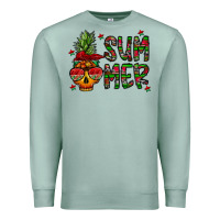 Seafoam summer vibes Premium Sweatshirt - CowhideDigitalArt