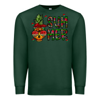 Sports Green summer vibes Premium Sweatshirt - CowhideDigitalArt