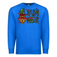 True Royal summer vibes Premium Sweatshirt - CowhideDigitalArt