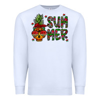 White summer vibes Premium Sweatshirt - CowhideDigitalArt