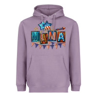 Lavender All American Mama 4th of July Heavyweight Hoodie - CowGirlArtShop