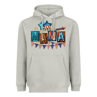 Moon Dust All American Mama 4th of July Heavyweight Hoodie - CowGirlArtShop