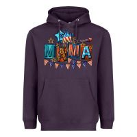 Plum All American Mama 4th of July Heavyweight Hoodie - CowGirlArtShop