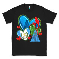 Black guatemala hearts Classic Tee - texasbilliewilder
