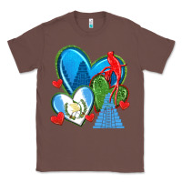 Chestnut guatemala hearts Classic Tee - texasbilliewilder