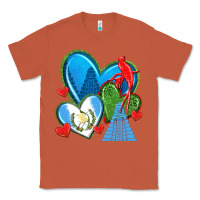 Copper guatemala hearts Classic Tee - texasbilliewilder