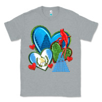 Heather Grey guatemala hearts Classic Tee - texasbilliewilder