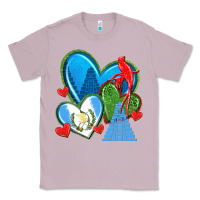 Lilac guatemala hearts Classic Tee - texasbilliewilder