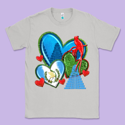 Classic Tee guatemala hearts